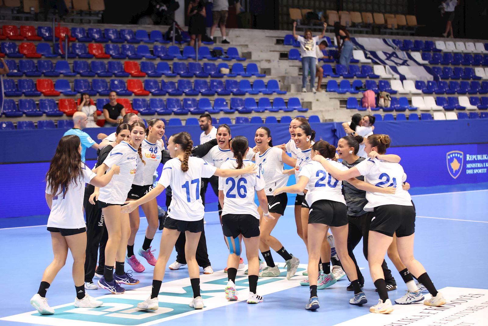 הנערות סיימו במקום החמישי את אליפות אירופה דרג ב'